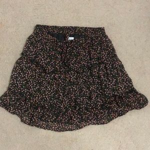 Woman’s floral skirt